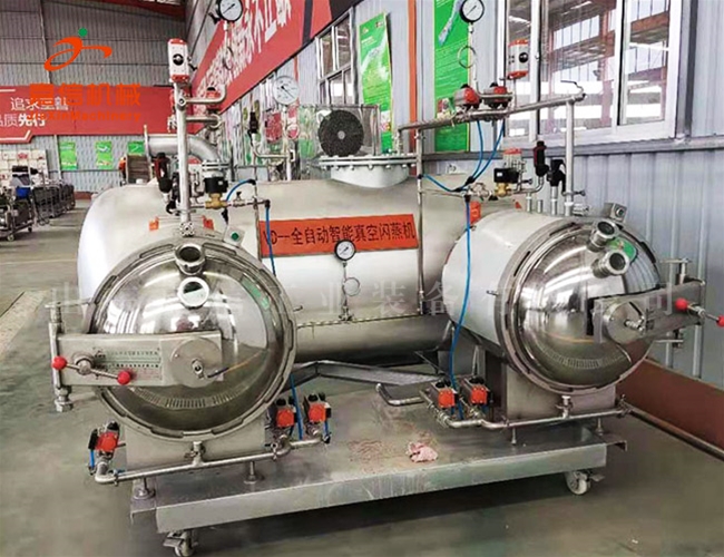 全自動(dòng)菓蔬脃(cui)片膨(peng)化(hua)生産線(xian)