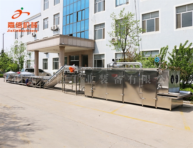 輭(ruan)包裝巴(ba)氏(shi)殺菌(jun)烘榦流(liu)水線(xian)